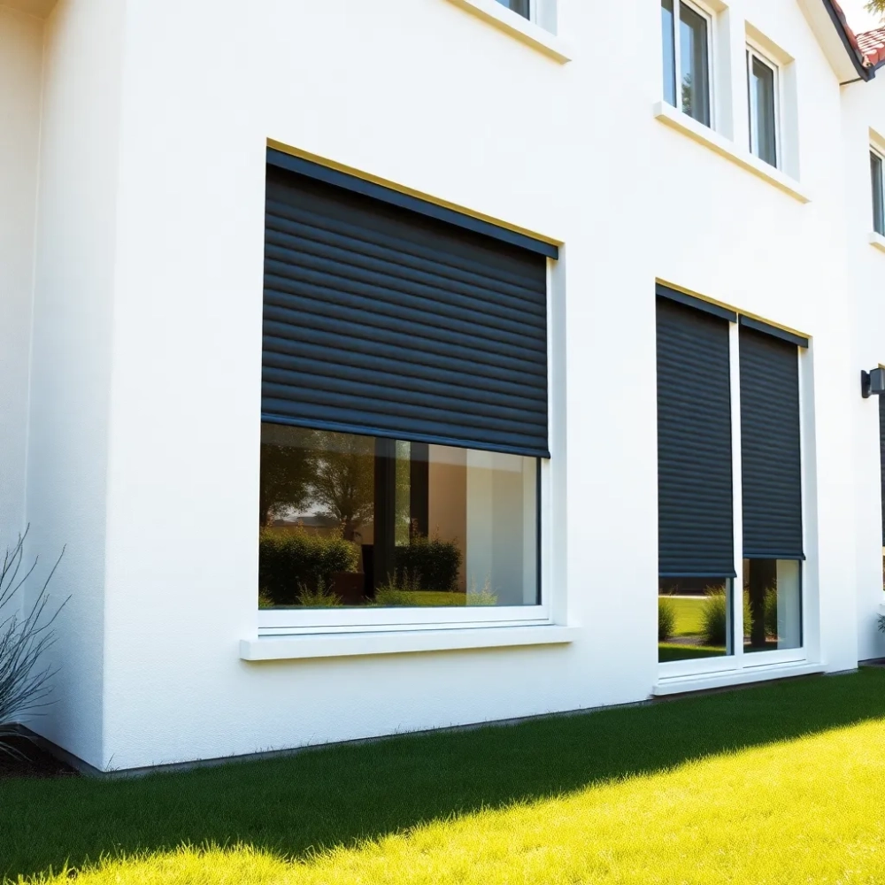 jakie rolety zewnętrzne do białych okien