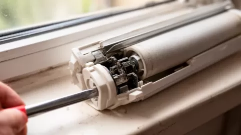 Jak otworzyć kasetę rolety wewnętrznej