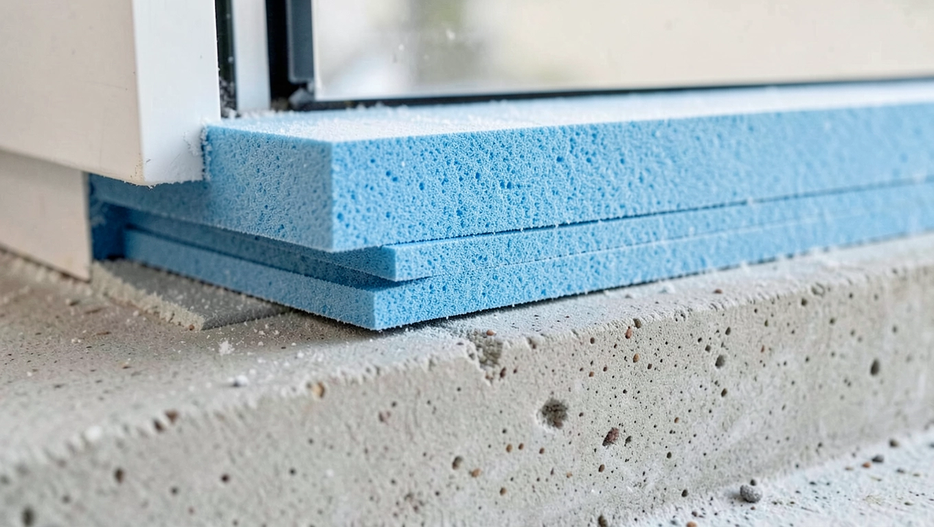 styrodur pod okno tarasowe